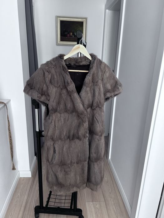 Vesta blana naturala