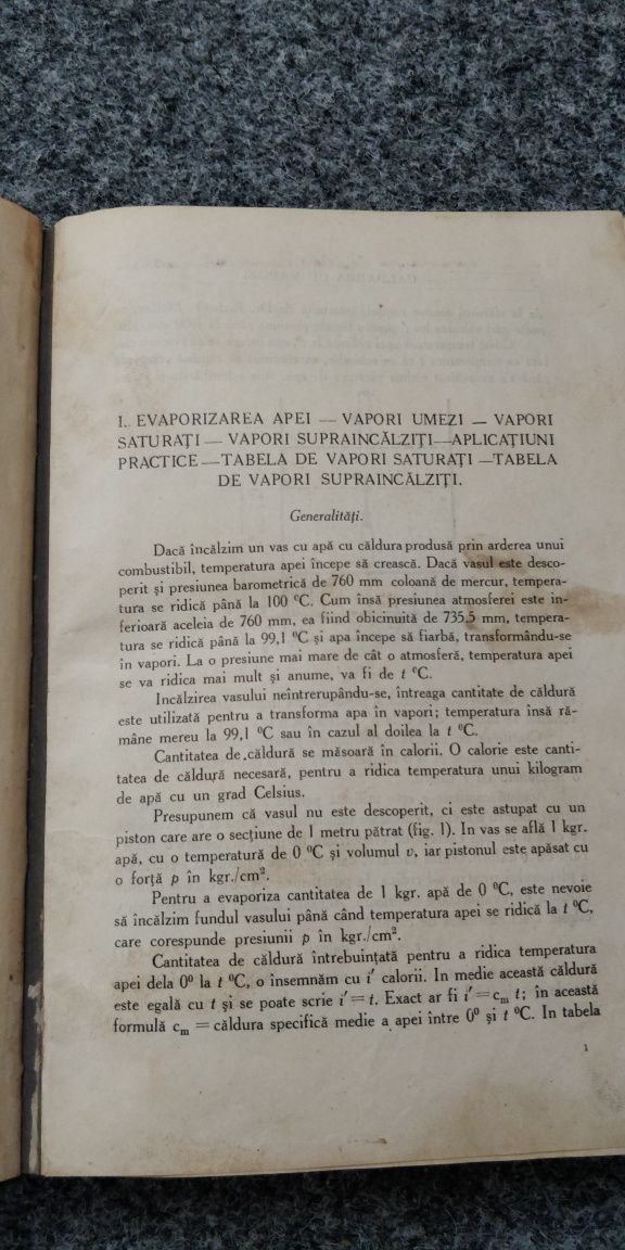 Căldarea cu vapori,Inginer M.Băcan