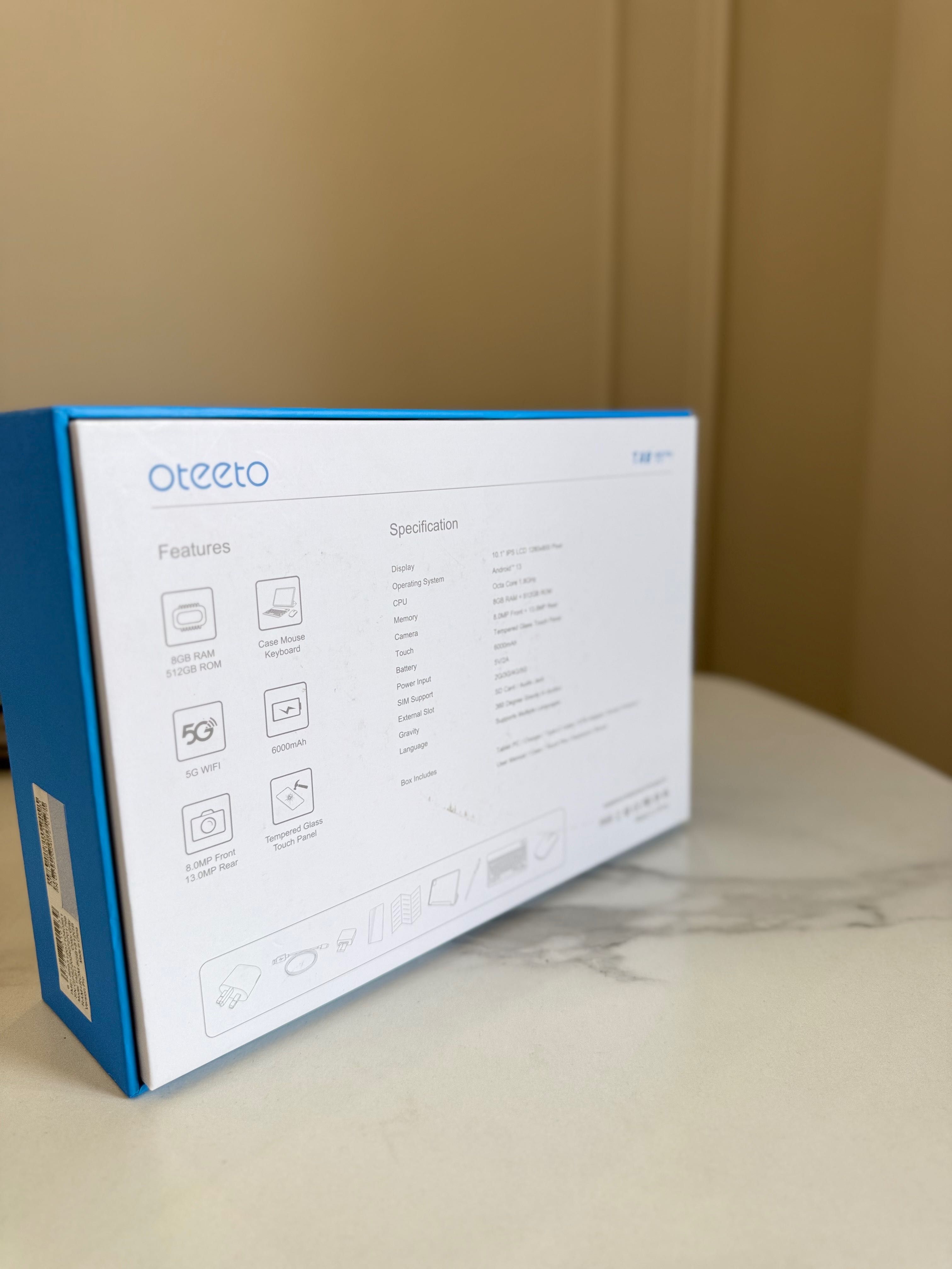 Планшет OTEETO TAB 11Pro, + клавиатура мышка чехол