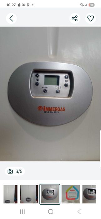 Centrala pe gaz  Immergas Eolostar 23kw