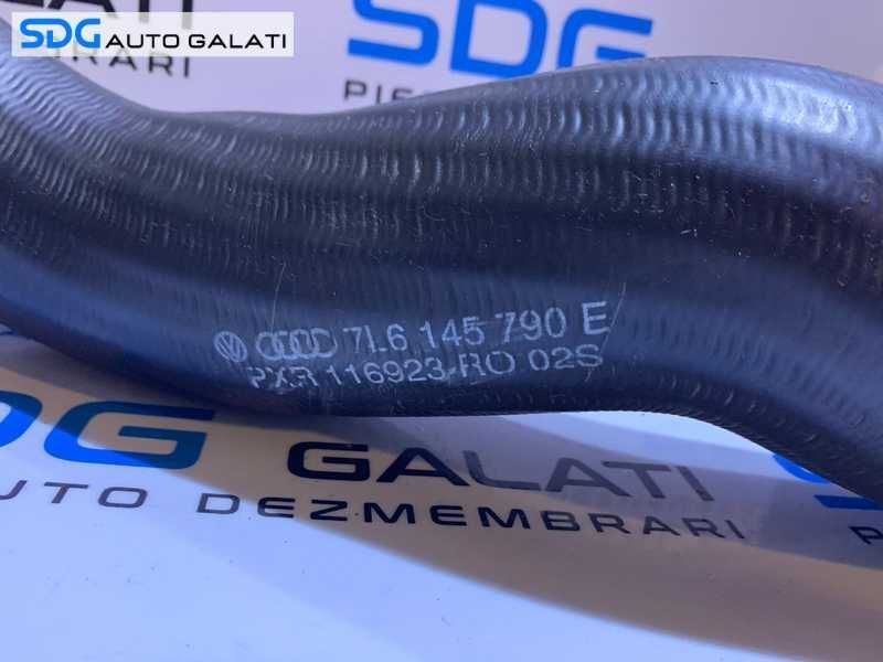 Furtun Conducta Turbo Turbina Turbosuflanta Intercooler VW Touareg 2.5 TDI BPD BPE 2006 - 2010 Cod 7L6145790E