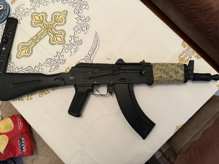 Еърсофт double bell AK-74S...