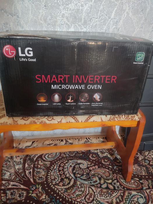 Mikravalnovka  LG  smart inverter yangi ishlatilmagan
