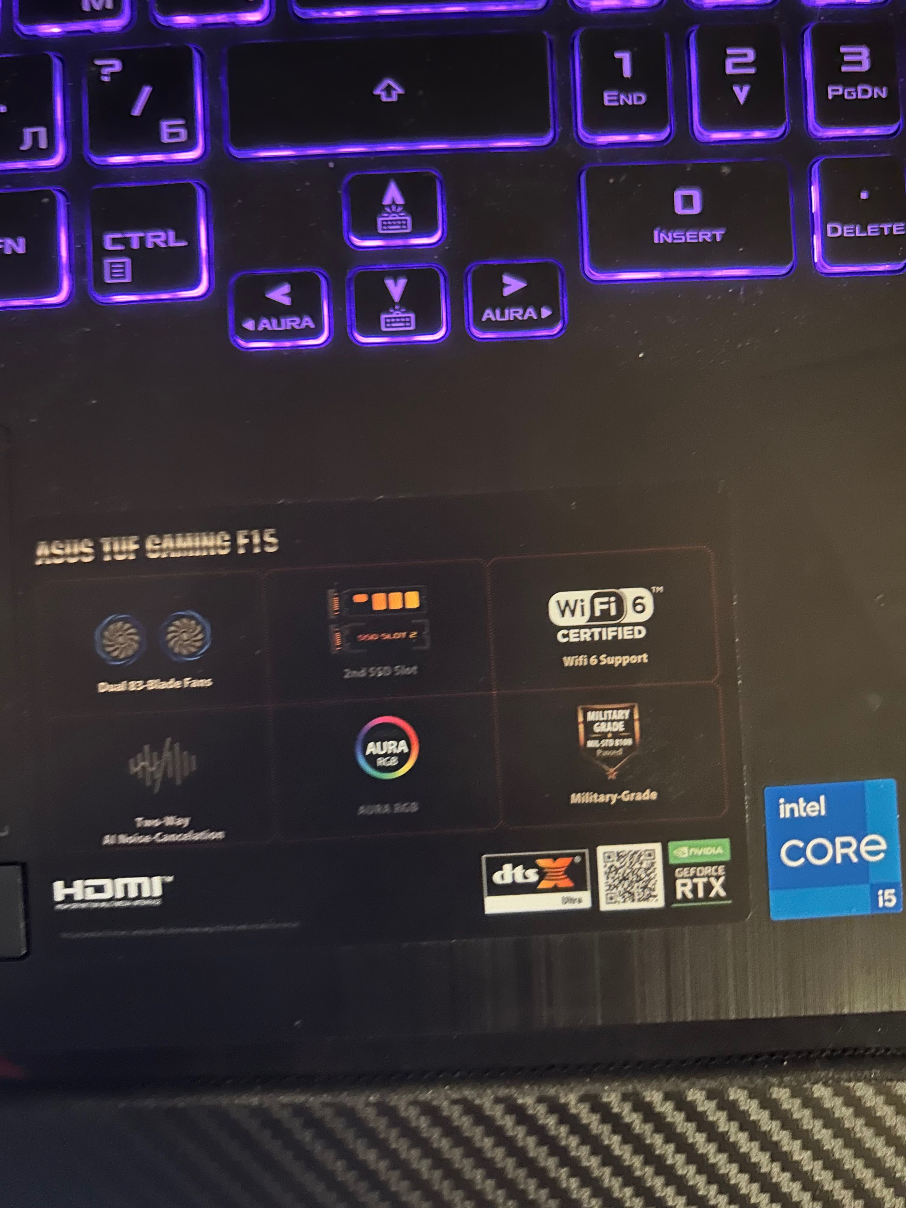 ASUS TUF Gaming FX 506 + Windows 11