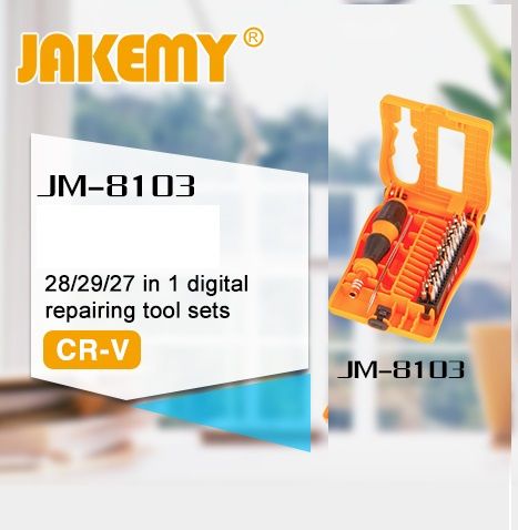 Комплект отвертки Jakemy JM-8103 28в1