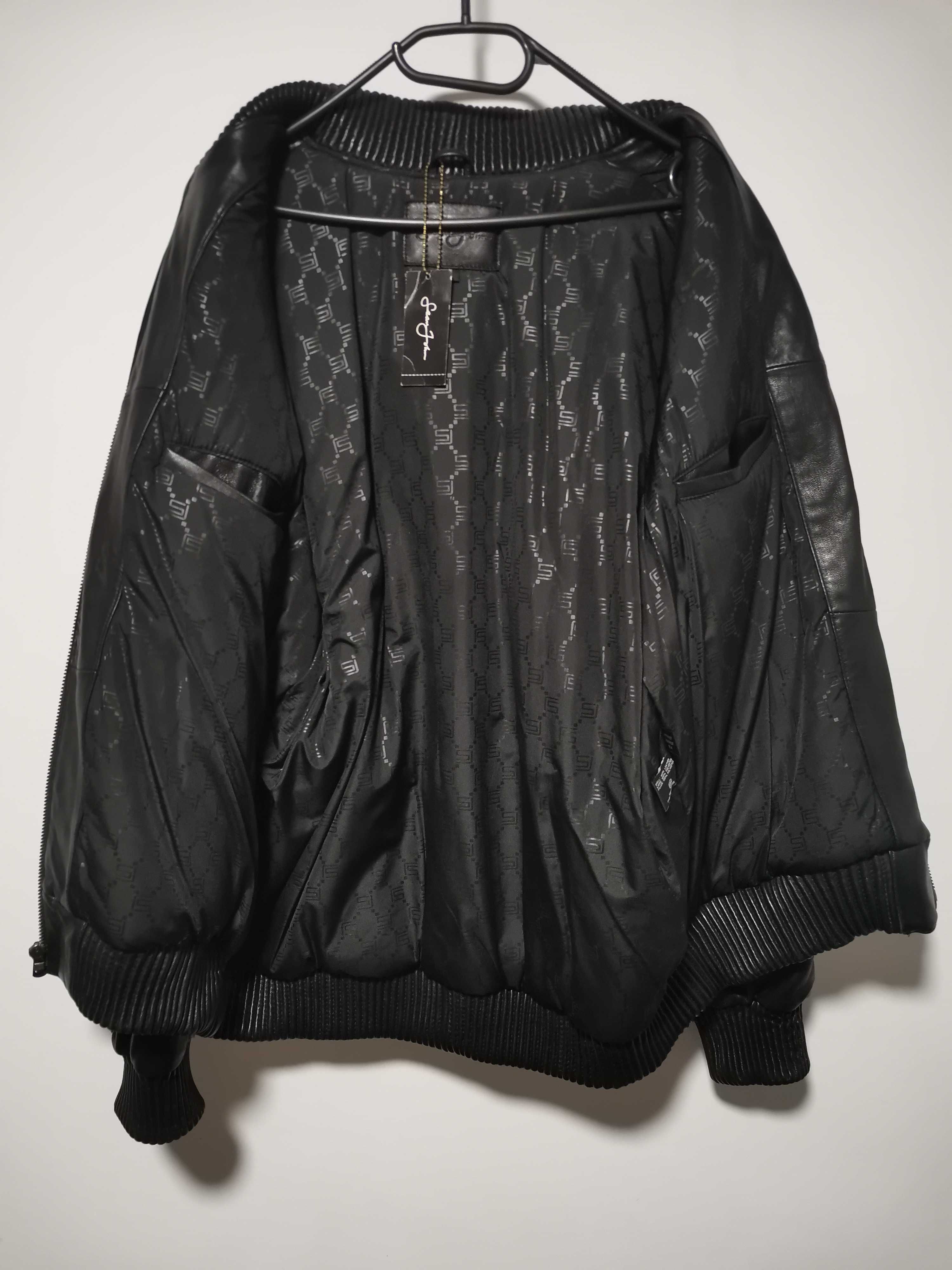 Sean John 'Leather Flight Jacket' (L)