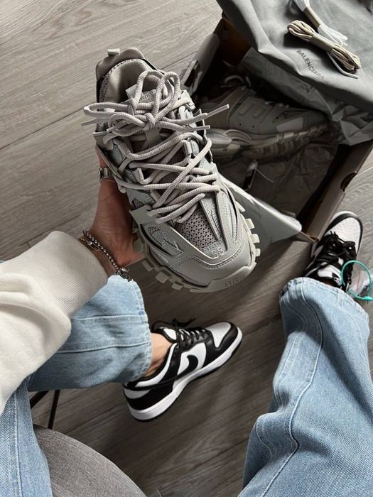 Balenciaga Track Grey / M 36-42 livr 1 zi  •Piele premium fullbox