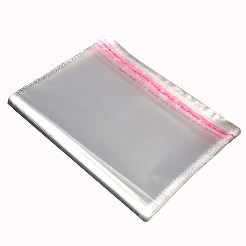 Пластиковый, стеклянный БОПП пакет самоклеющаяся  лентой