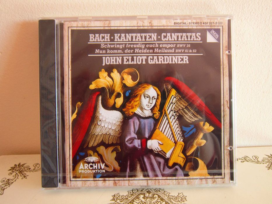 cadou rar cd Bach Advent Cantatas Londra 1992 English Baroque Soloists