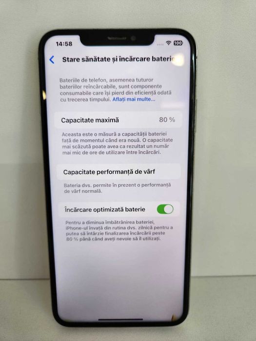 Iphone XS Max 512Gb (Ag8 Tudor1/B74069) – Garantie 2 Ani!
