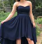Rochie bleumarin Swing