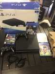 Ps 4 slim 1 tb impecabil 2 manete 4 jocuri cadou PlayStation 4