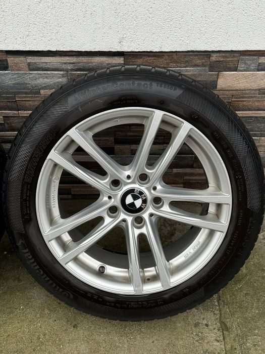 Vand jante originale BMW r17 echipate cu anvelope de iarna