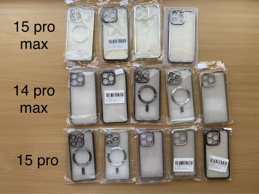 Кейсове Iphone 15 pro max / 15 pro/ 14 pro max / 14 pro / 12 pro max