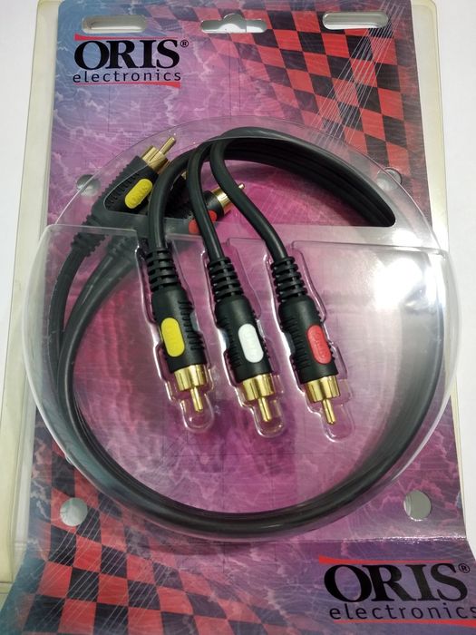 Межболочный видеокабель 3rca 3rca