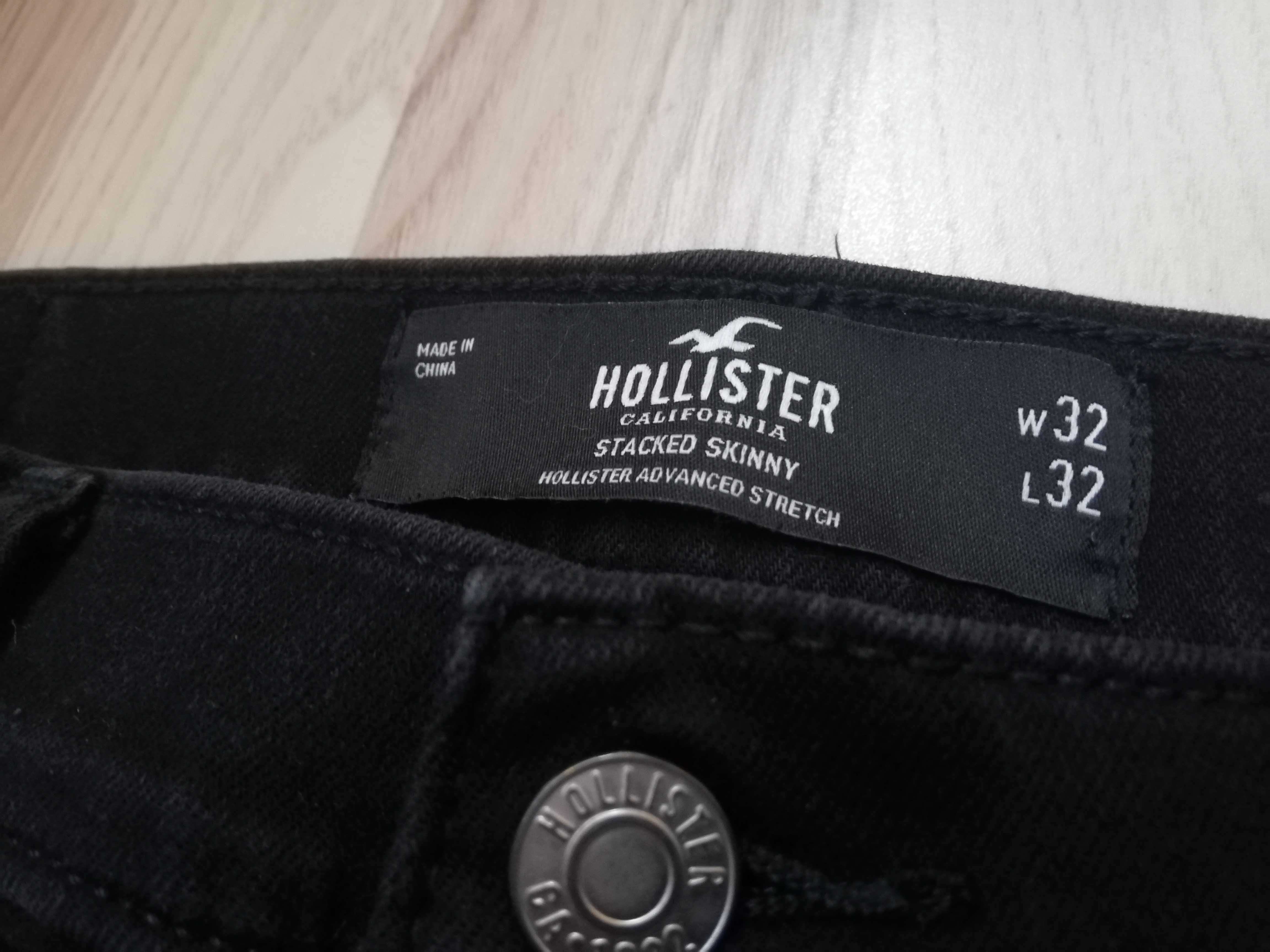 Намалени Hollister НОВИ дънки мъжки черни 32/32