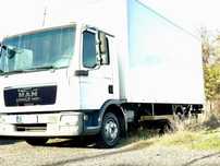 MAN Man TGL 8.180 7490kg duba lift camion 7.5 tone Man TGL 8.180 7490kg duba cu lift clima km reali