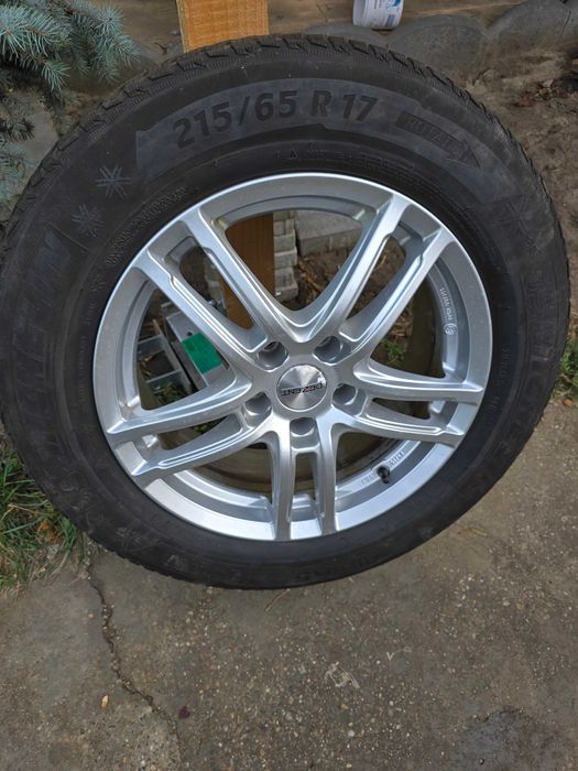 Set jante + Anvelope iarnă VW 17/7j/E40