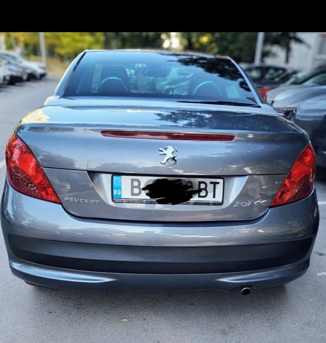 Peugeot 207сс кабрио