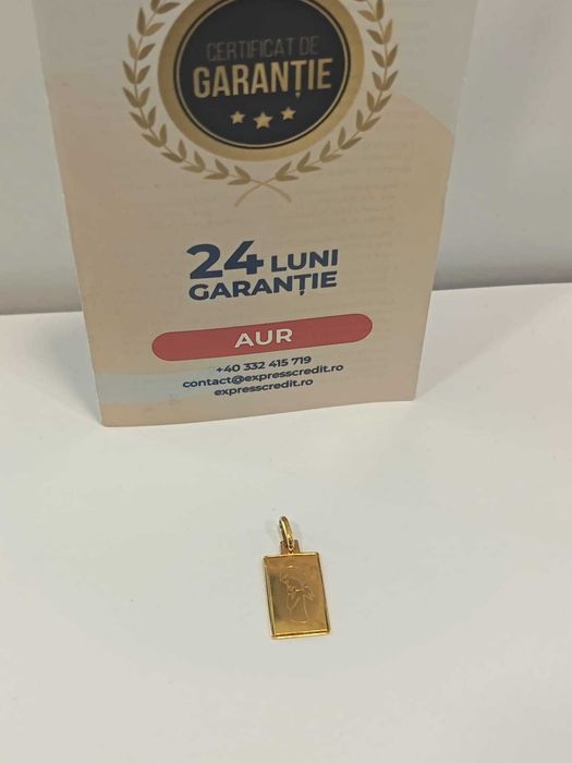(AG41) Pandativ aur, 18k b11355.16.42 Certificat de garantie