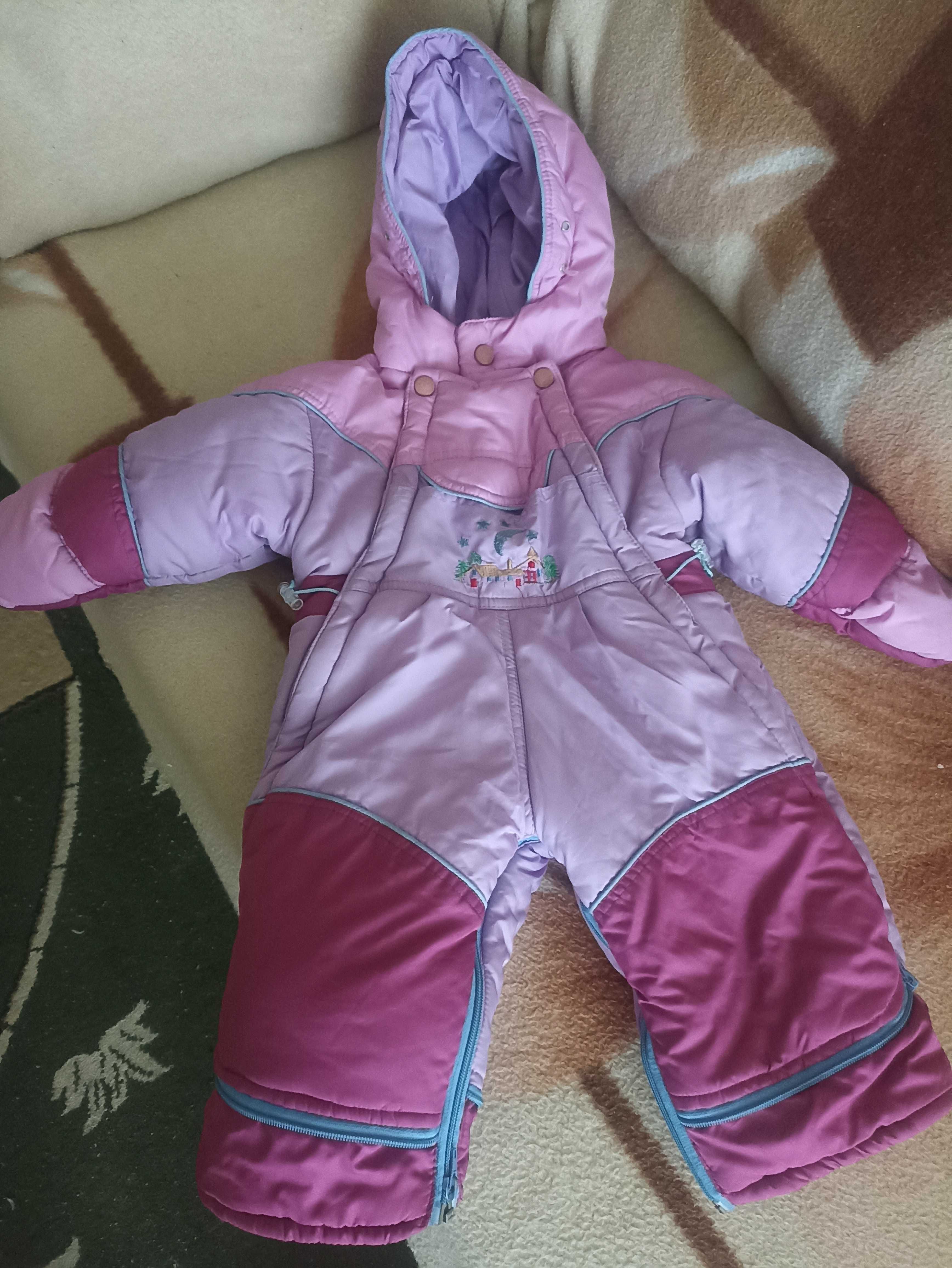 Детский зимний комбинезон