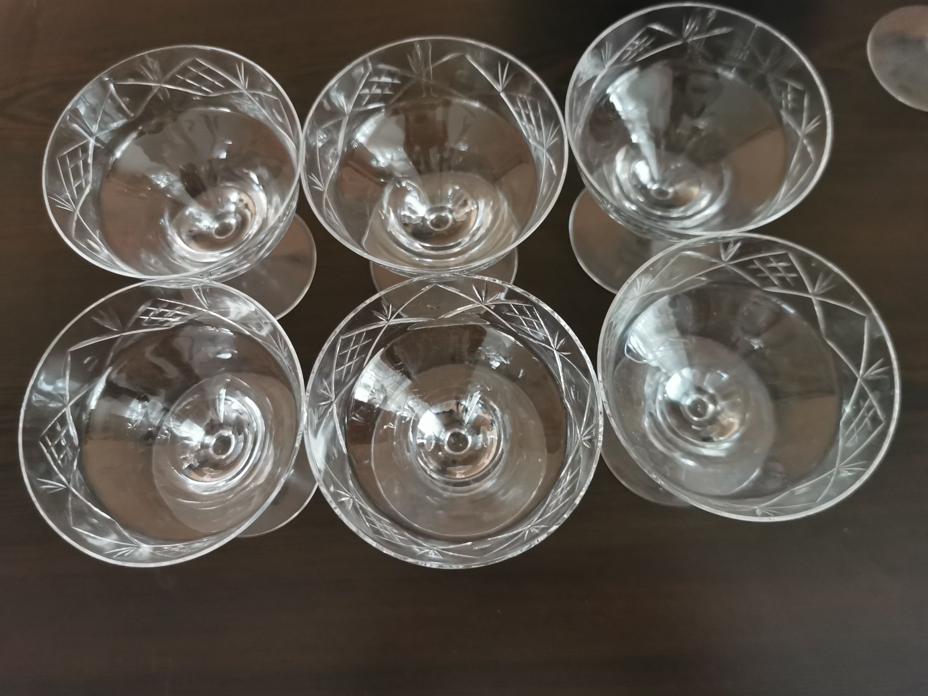 Кристални чаши 5 комплекта