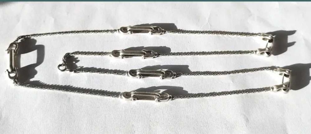 Colier argint , UnoAErre, argint masiv