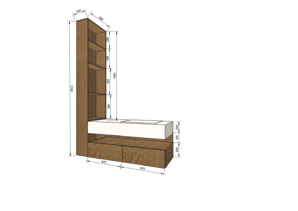Дизайн мебели pro100
