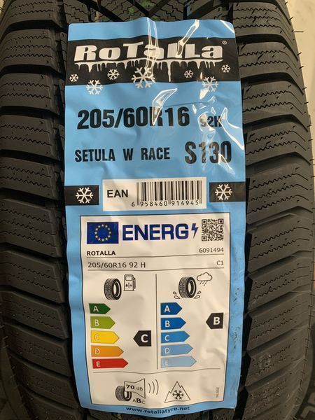 Нови зимни гуми ROTALLA SETULA W RACE S130 205/60R16 92H  НОВ DOT