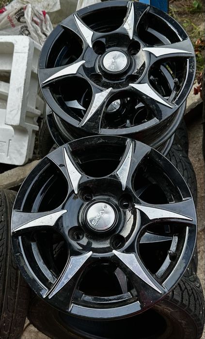 Литой титановый диск SKAD «Аэро» — Алмаз Чёрный