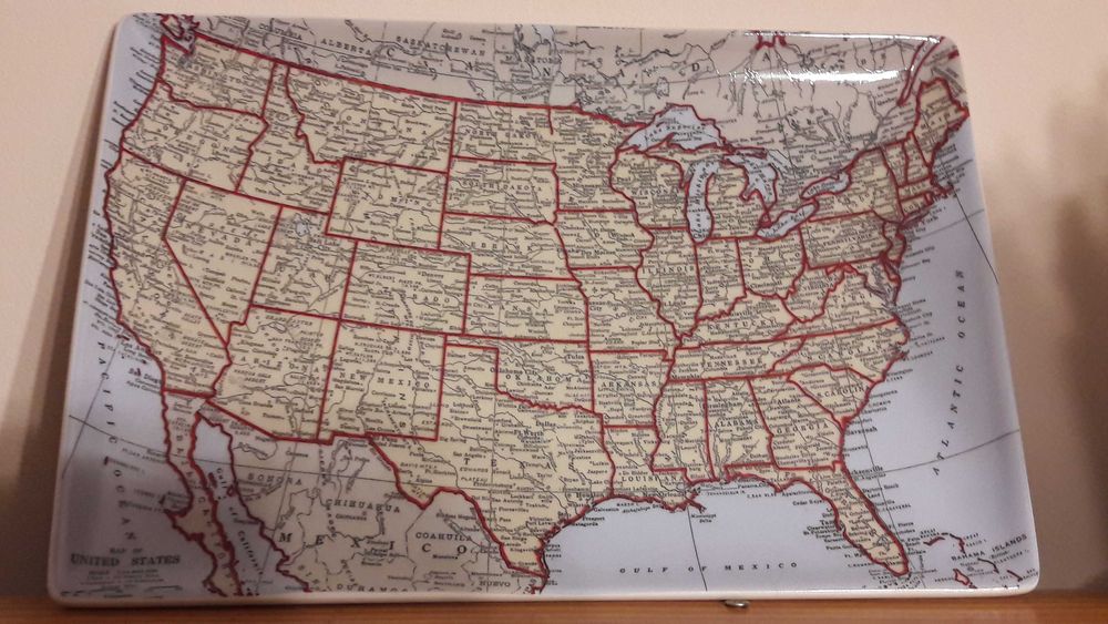 platou decorativ USA