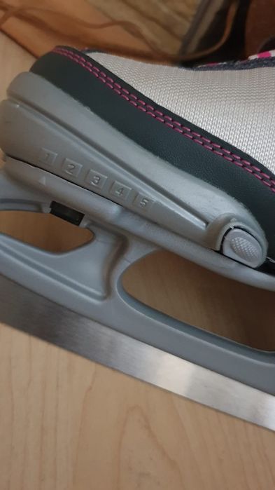 Patine Gheață K2 Charm Ice fete reglabile/nr.32-37