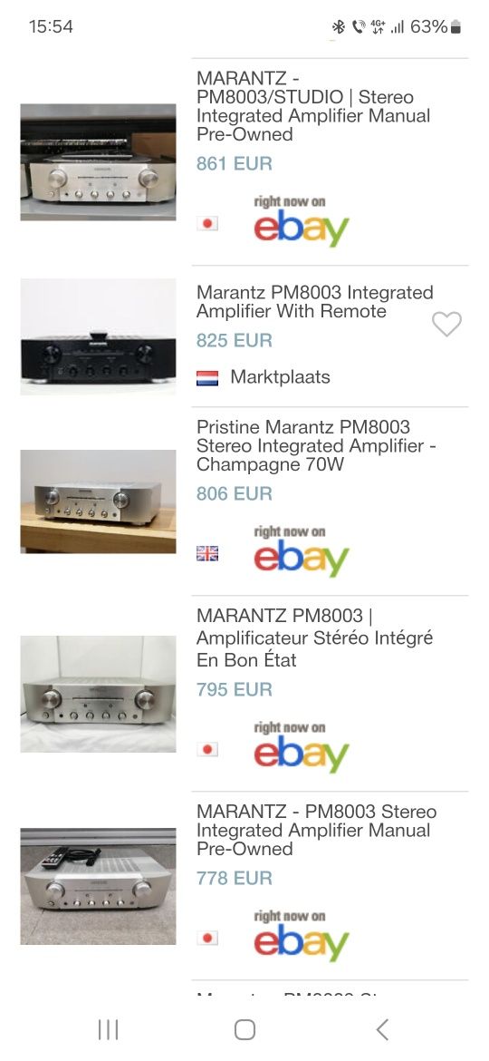 Marantz PM 8003 amplificator TOP