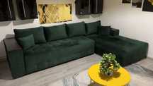 Colțar verde extensibil cu etajeră