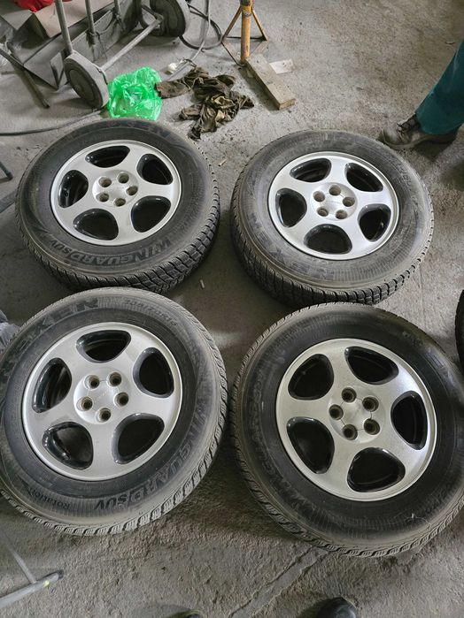 Оригинални джанти с гуми за Субару 205/70 R15
