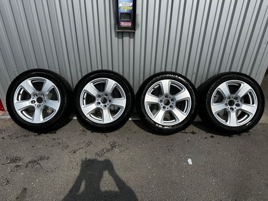Jante BMW X1/X3 cu anvelope iarna 225 50 17  MICHELIN ALPIN 6