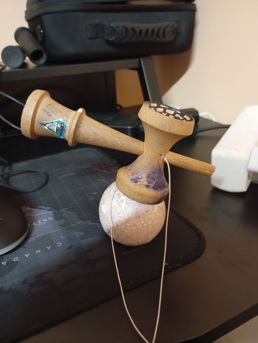 Kendama krom pop