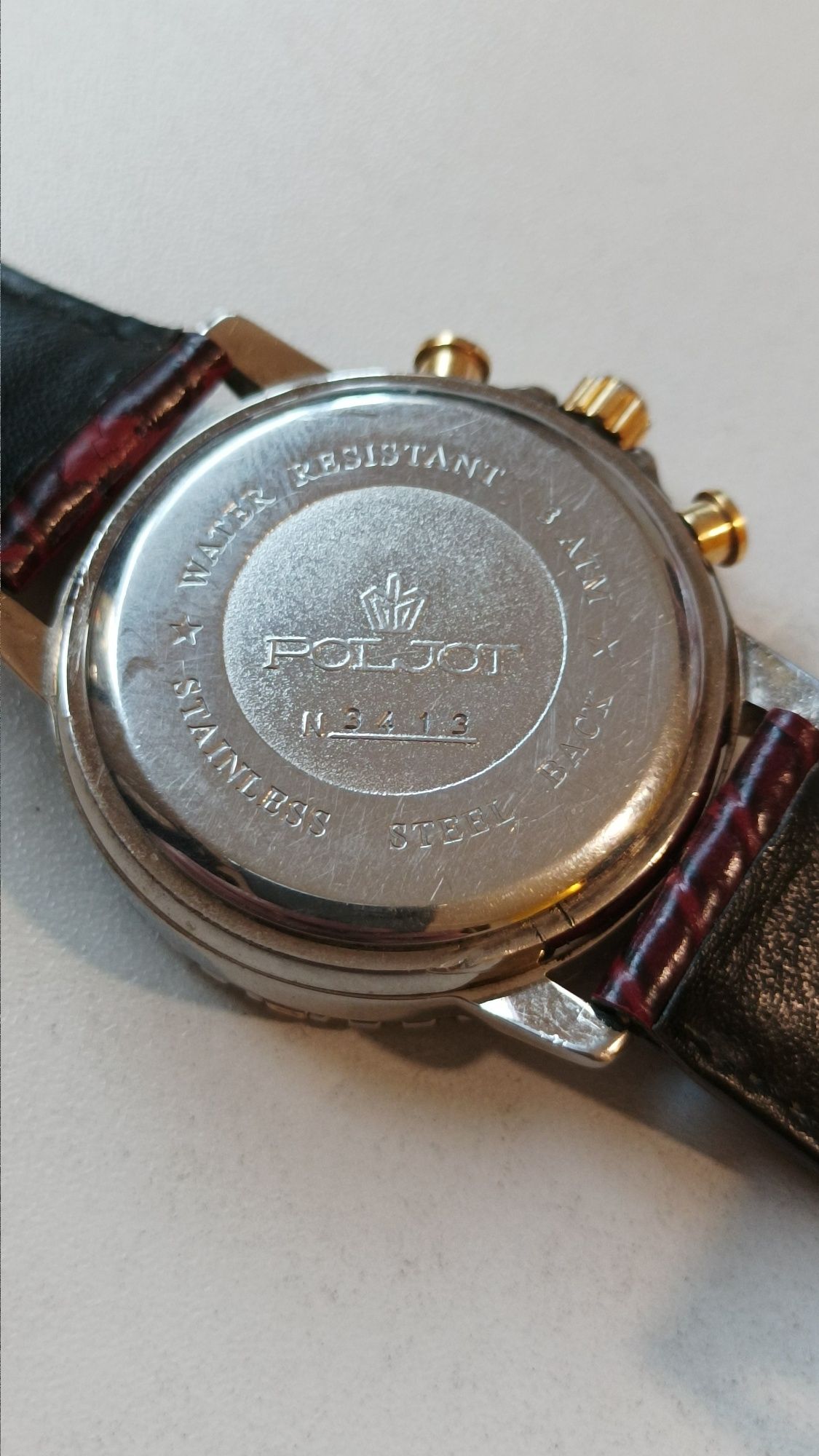 Мъжки механичен часовник Poljot chronograph 3133/Полет хронограф