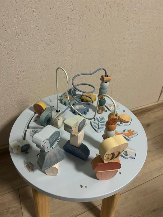 Детска активна маса Little Dutch Forest Friends