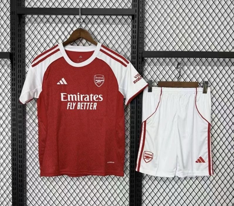 Echipament de fotbal pentru copii , tricou + pantaloni , Arsenal 25/26