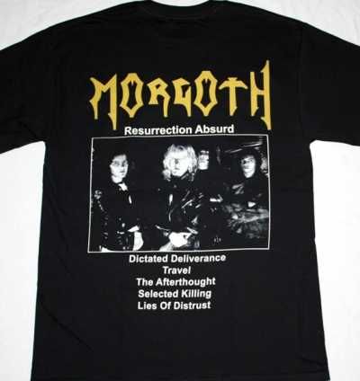 Чисто нова метъл тениска на Morgoth - Resurrection Absurd