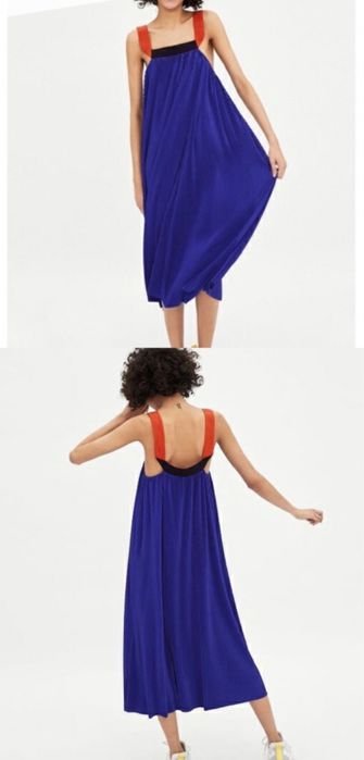 Дълга, лятна рокля Zara