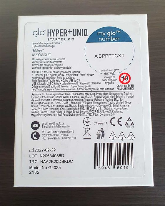 GLO Hyper+ Uniq blue