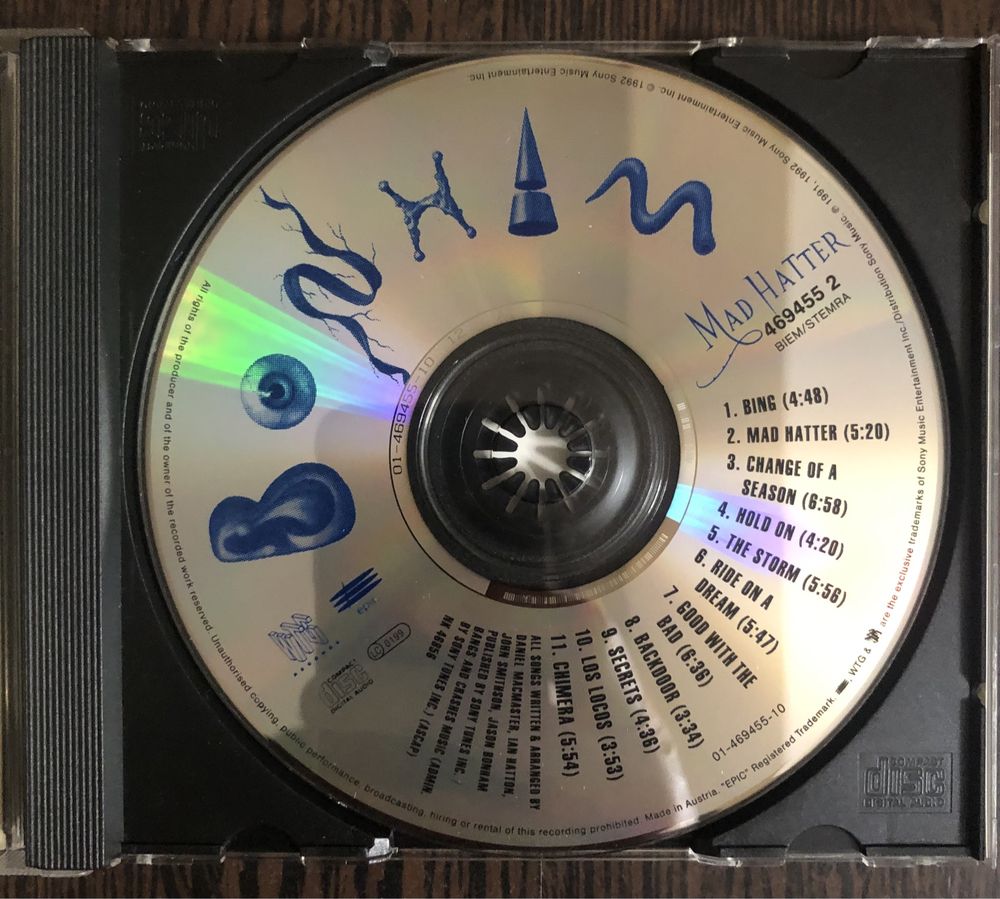 CD Bonham The Mad Hatter