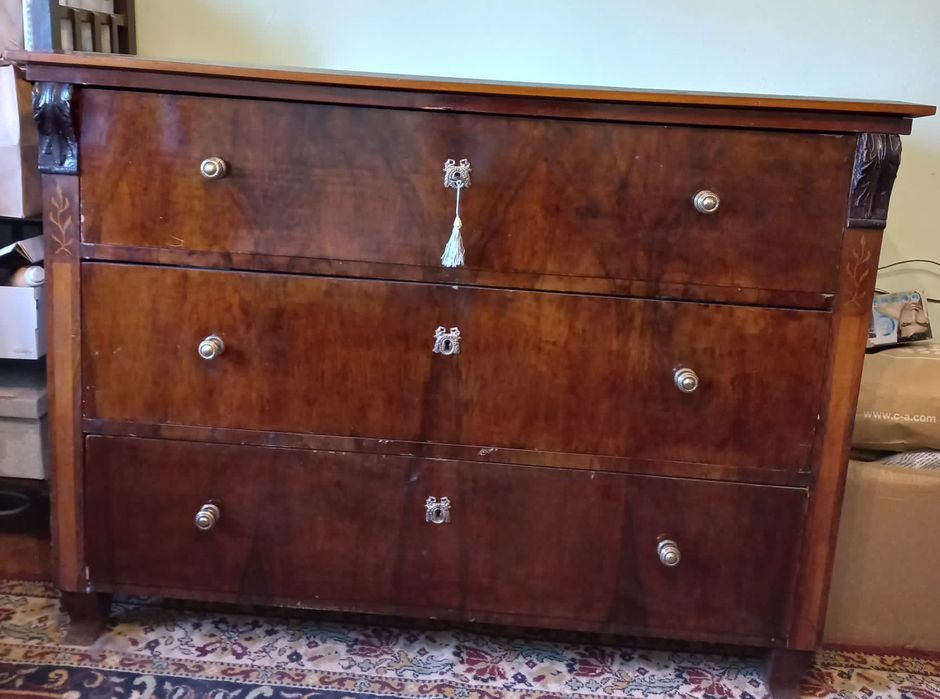 Comoda, dulap cu sertare, stil Biedermeier