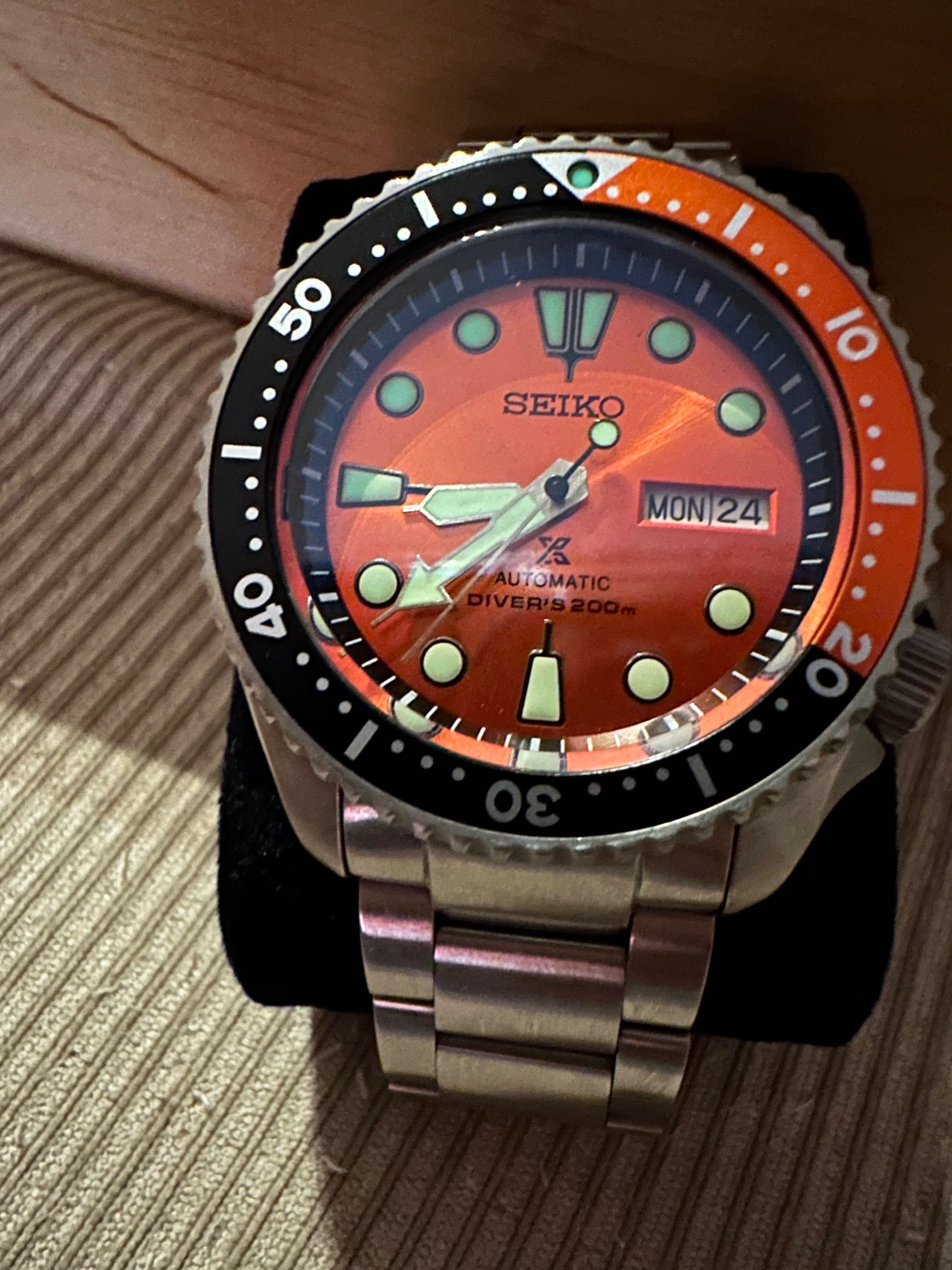 Seiko Titanium automatic mod