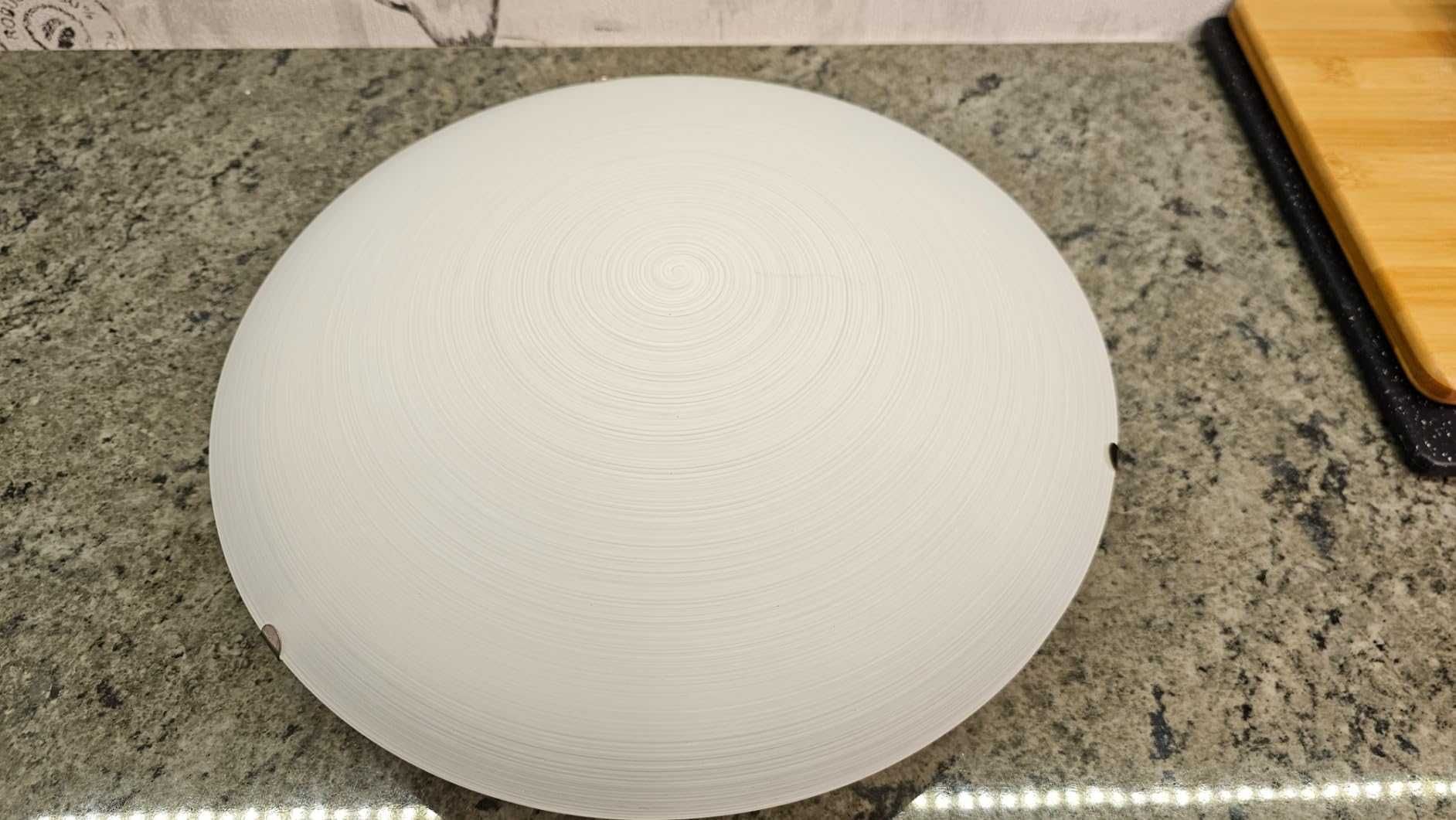 Традиционно матирано бяло 30 см стъклено таванно осветление| 2 x E27 |