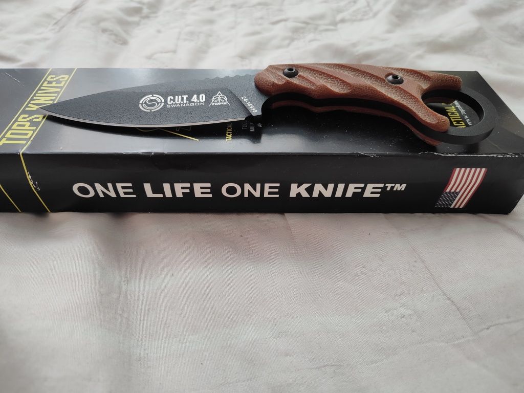 Фиксиран Нож TOPS knives C.U.T 4.0  USA