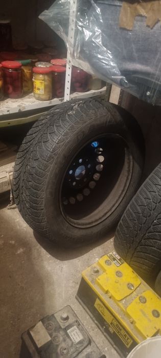 Джанти  15-ки със зимни гуми FULDA  5x112  Mercedes,AUDI,VW,SEAT