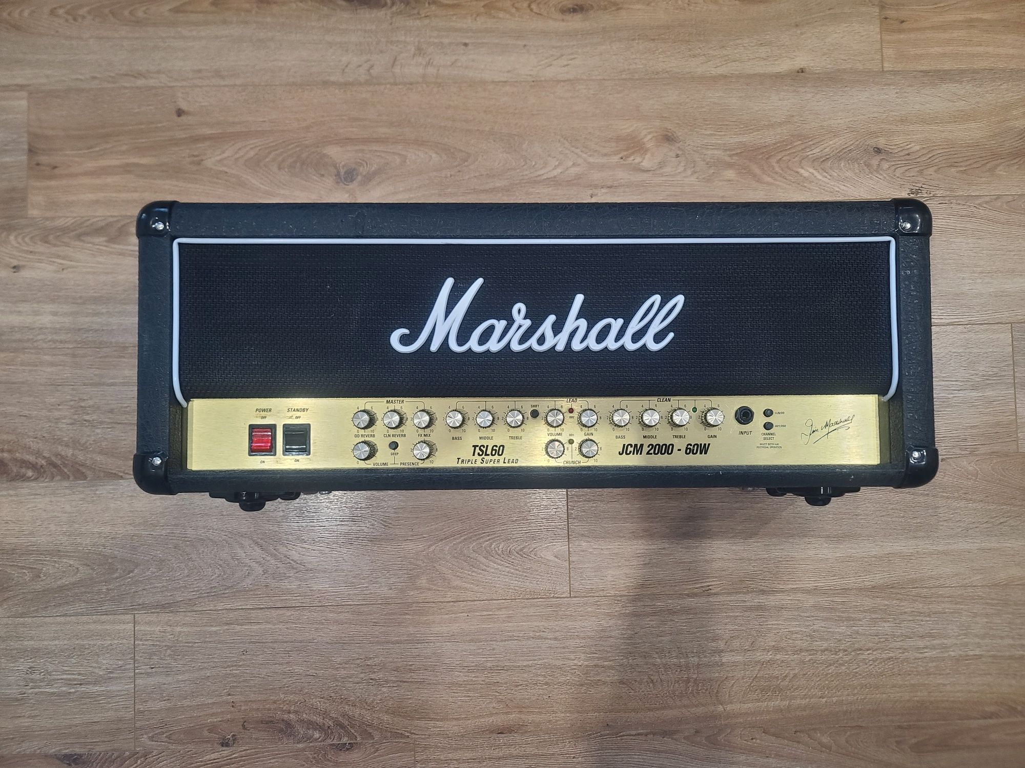Marshall JCM 2000 TSL 60w лампов китарен усилвател с фуутсуич